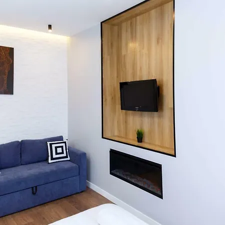 Apartman Loft In Old Ac Fireplace